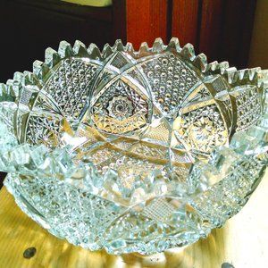 Cut Crystal Bowl